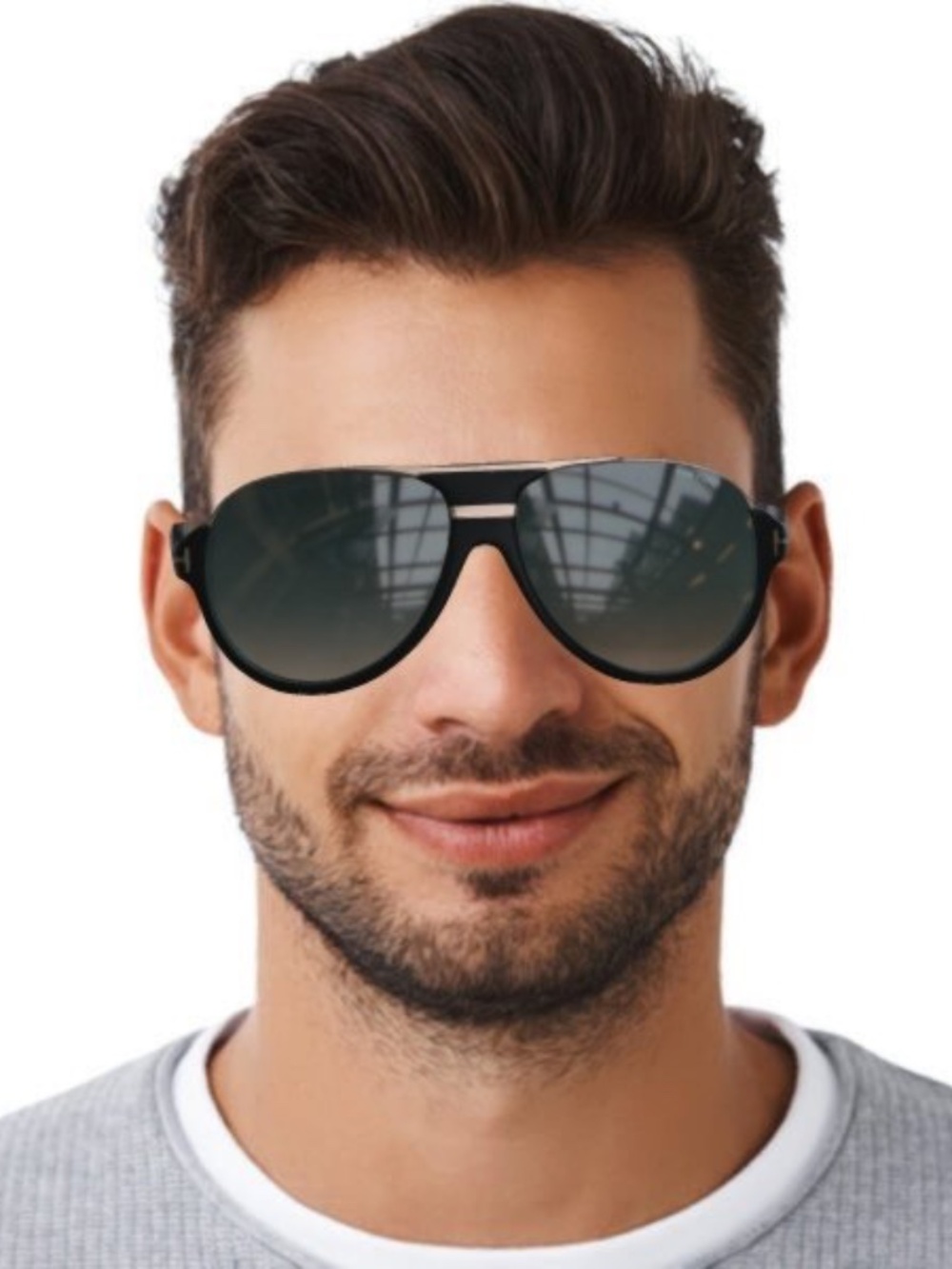 BRAND NEW TOM FORD DIMITRY VINTAGE AVIATOR SUNGLASSES 100% Autentic Retail $617